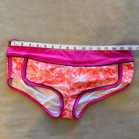 Athleta Coral Pink Floral Tankini Set - Picture 9 of 13